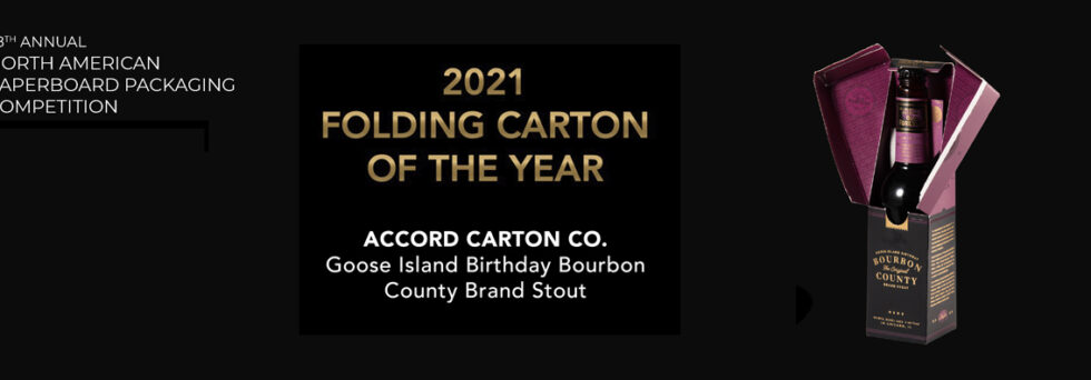 Accord wins folding carton of the year!